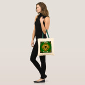Tote Bag Browne Irish Shield & Celtic Cross Personnalisé (Devant (modèle))