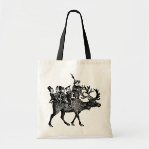 Tote Bag "brownie" montant le renne
