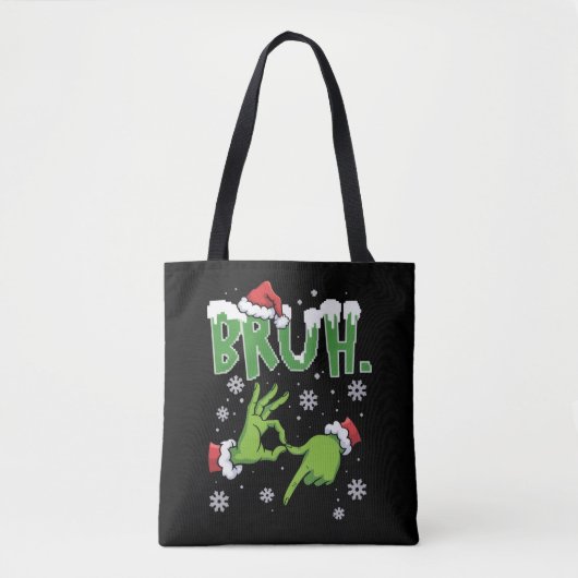 Tote Bag Bruh 67 Six Seven 6 7 Meme Christmas Funny Gen  (Devant)