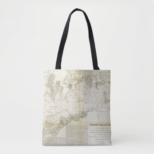 Tote Bag Bruit de l'île de Fisher (Devant)