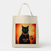 Tote Bag Brûlé et relaxé (Dos)