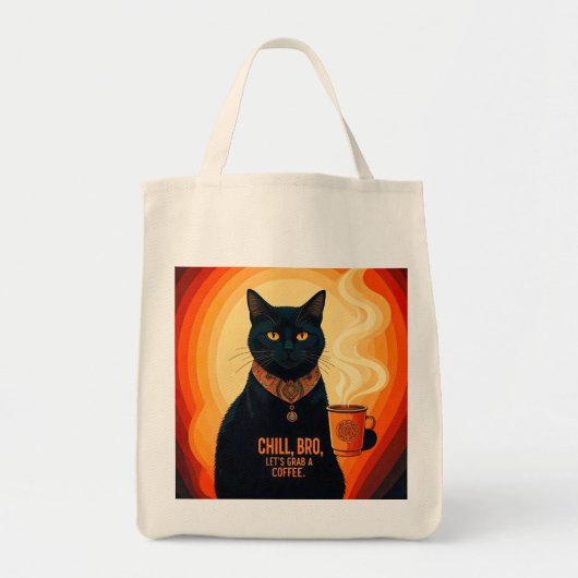 Tote Bag Brûlé et relaxé (Devant)