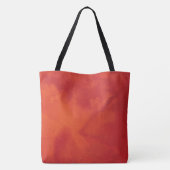 Tote Bag Brûlé Orange Persimmon Feuilles Abtract Automne (Dos)
