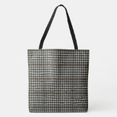 Tote Bag Brûler Check Tartan (Devant)