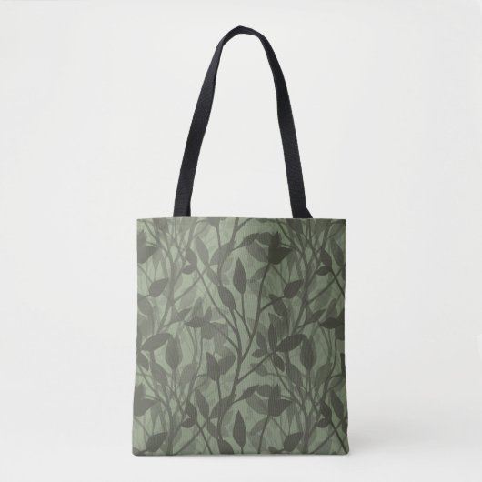 Tote Bag Brume Douce du Jardin Botanique en Couches (Devant)