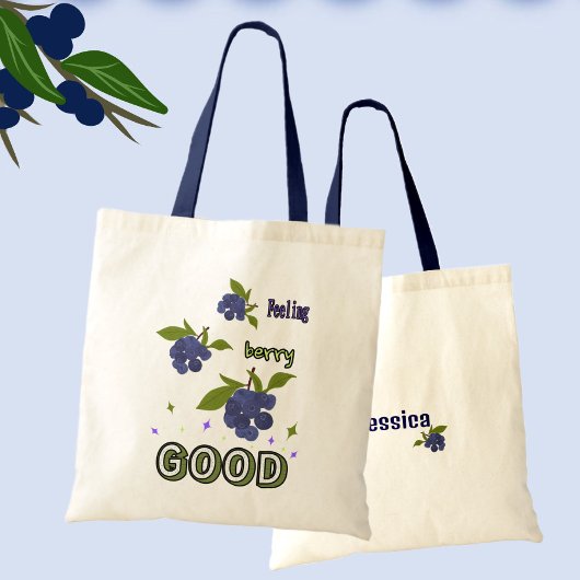 Tote Bag Brunches de bleuets
