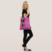 Tote Bag Brunette Danseuse (Sur le modèle)
