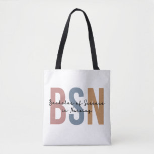 Tote Bag BSN Bachelor of Science in Nursing Graduation