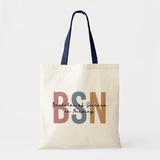 Tote Bag BSN Bachelor of Science in Nursing Graduation (Devant)
