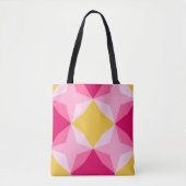 Tote Bag Bubblegum Diamond Motif (Devant)