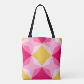 Tote Bag Bubblegum Diamond Motif (Dos)