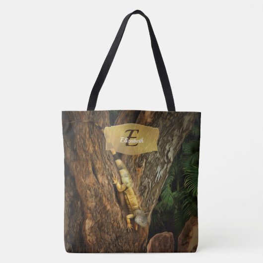 Tote Bag Bucerias Iguana 1069 (Devant)