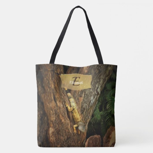 Tote Bag Bucerias Iguana 1069 (Dos)