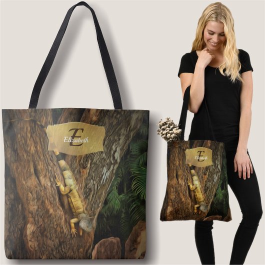 Tote Bag Bucerias Iguane 1069