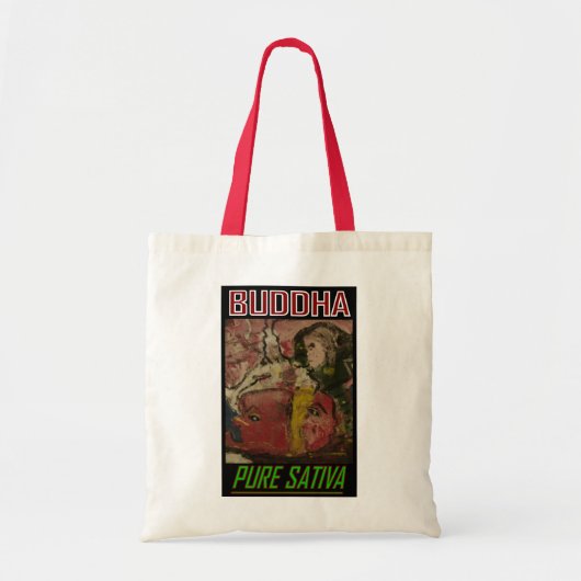 TOTE BAG BUDDHA PURE SATIVA (Devant)