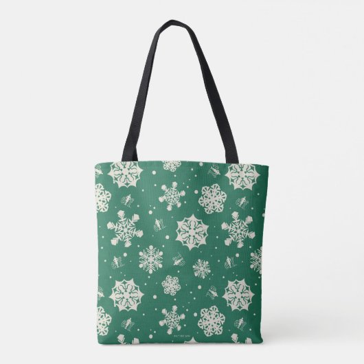 Tote Bag Buddy le Motif Elf Snowflake (Dos)