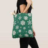Tote Bag Buddy le Motif Elf Snowflake (De près)