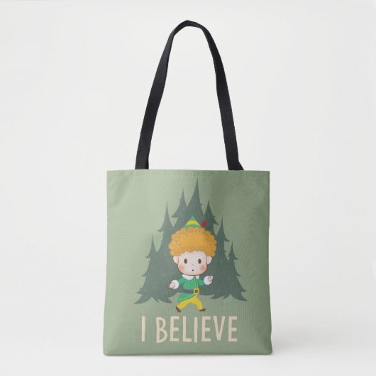 Tote Bag Buddy l'Elfe Je crois (Devant)