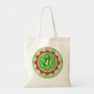 Tote Bag Budget Fourre-tout de Chakra de coeur d'Anahata