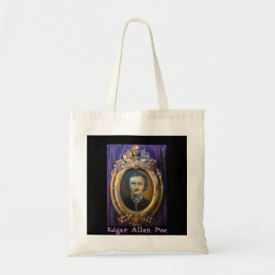 Tote Bag Budget Fourre-tout de portrait d'Edgar Allan Poe