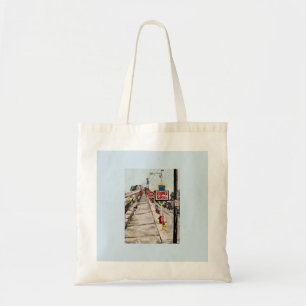 Tote Bag Budget Fourre-tout "de vue de rue de Sur-Le-Lac de