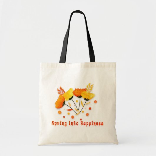 Tote Bag Budget Fourre-tout Mauvais, Printemps Dans Le Bonh (Devant)