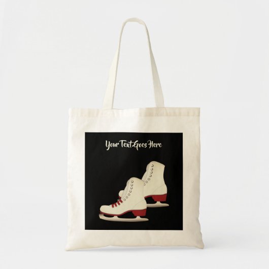Tote Bag Budget Patinage sur glace Fourre-tout (Devant)