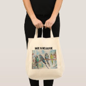 Tote Bag Budgie Budgerigar Bird Made In Melbourne Birds (Devant (produit))