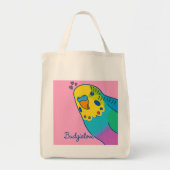 Tote Bag Budgielove Grocerybag  (Devant)