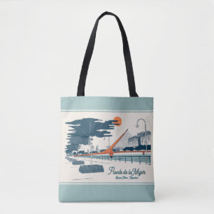 Tote Bag Buenos Aires, Argentine Architecture voyage ville