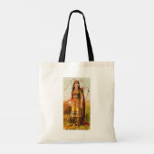 Tote Bag Buffalo Bill Handsomest Indian Maiden 1880 (Dos)