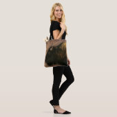 Tote Bag Buffalo de bison de bois (Sur le modèle)