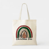 Tote Bag Buffalo Plaid & Empreinte de léopard Rainbow (2) (Dos)