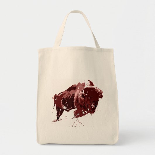Tote Bag Buffle - Bison (Devant)