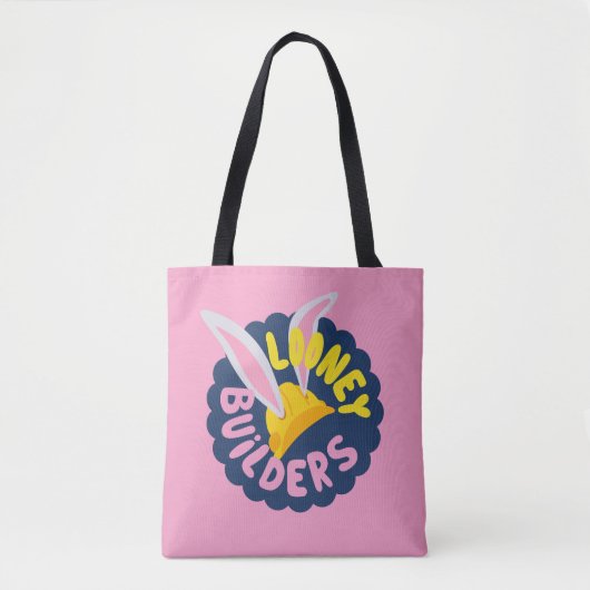 Tote Bag BUGS BUNNY BUILDERS™| Casque de chantier Logo à fe (Devant)