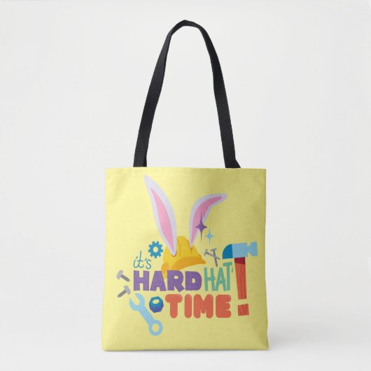 Tote Bag BUGS BUNNY BUILDERS™| C'est l'heure du casque (Devant)