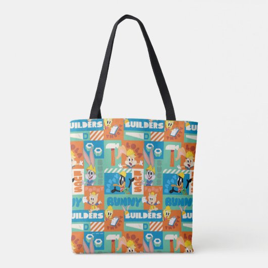 Tote Bag BUGS BUNNY BUILDERS™| Character Grid Pattern (Dos)