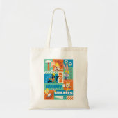 Tote Bag BUGS BUNNY BUILDERS™| Character Grid Pattern (Devant)