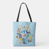 Tote Bag BUGS BUNNY BUILDERS™| Collage "Construisons Cela" (Dos)