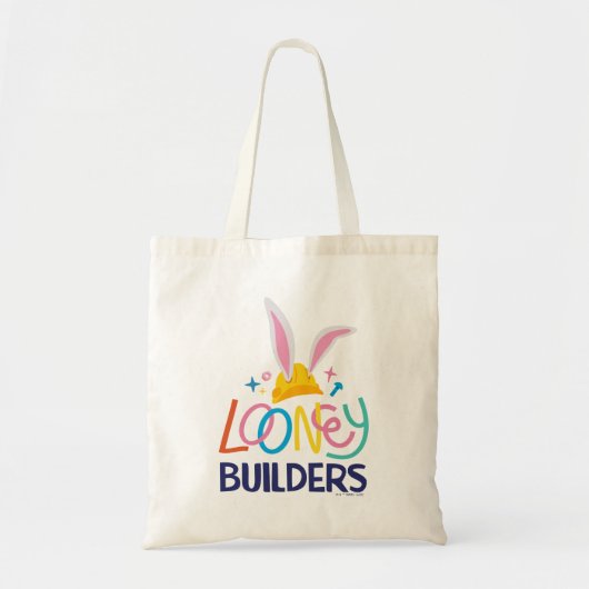 Tote Bag BUGS BUNNY BUILDERS™| Logo Casque Empilé (Devant)