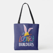 Tote Bag BUGS BUNNY BUILDERS™| Logo Casque Empilé (Dos)