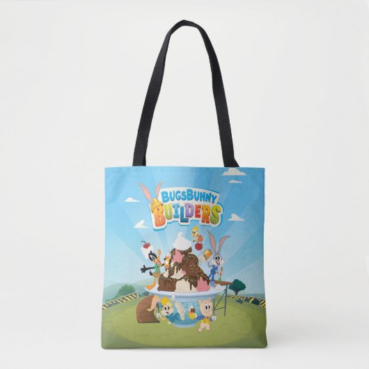 Tote Bag BUGS BUNNY BUILDERS™| Looney Builders Glace (Devant)