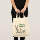 Tote Bag BUGS BUNNY™ Lying Down Eating Carrot (Devant (produit))