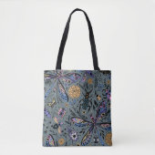 Tote Bag Bugs de Doodle sur le gris de latte (Devant)