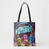 Tote Bag Build Your Future with Kids in Space (Devant)