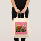 Tote Bag Bulbes de printemps Rannunculus fleurs fleurs (Devant (produit))