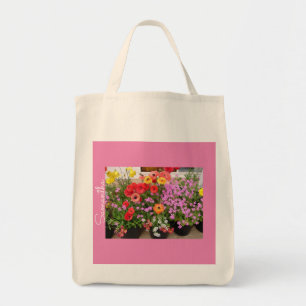 Tote Bag Bulbes de printemps Rannunculus fleurs fleurs
