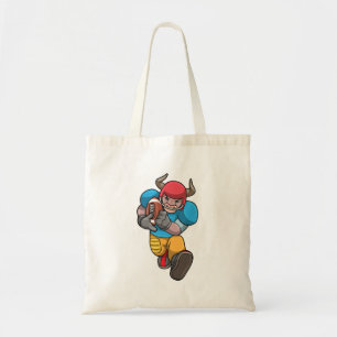 Tote Bag Bull à Sports avec Football & Casque