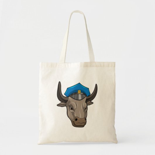 Tote Bag Bull agent de police Police (Devant)