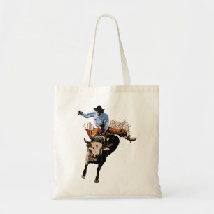 Tote Bag Bull Rider